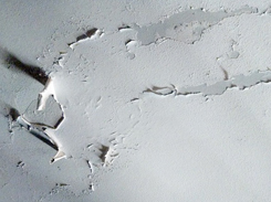 water damage to ceiling