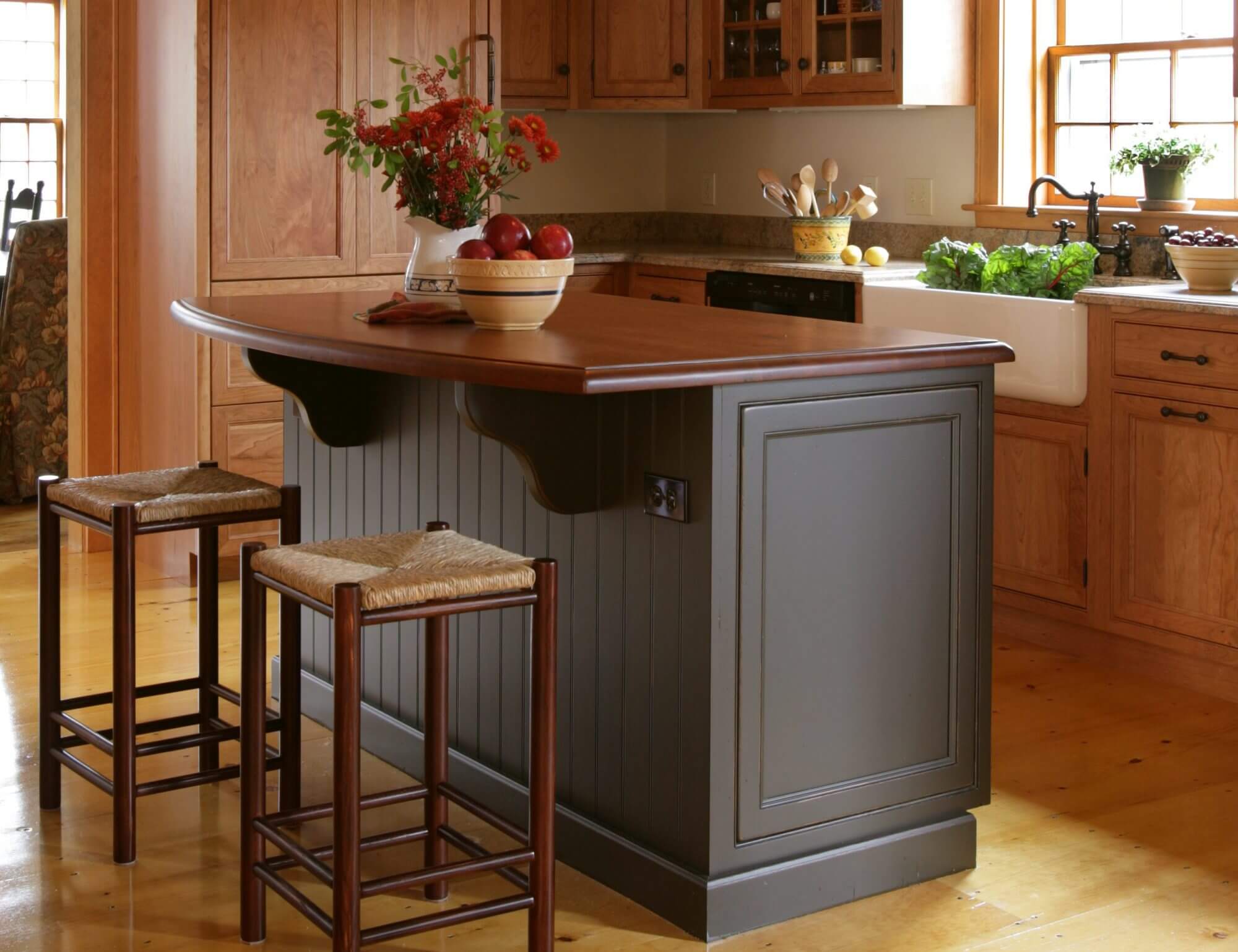 Beautiful wood kitchen finished