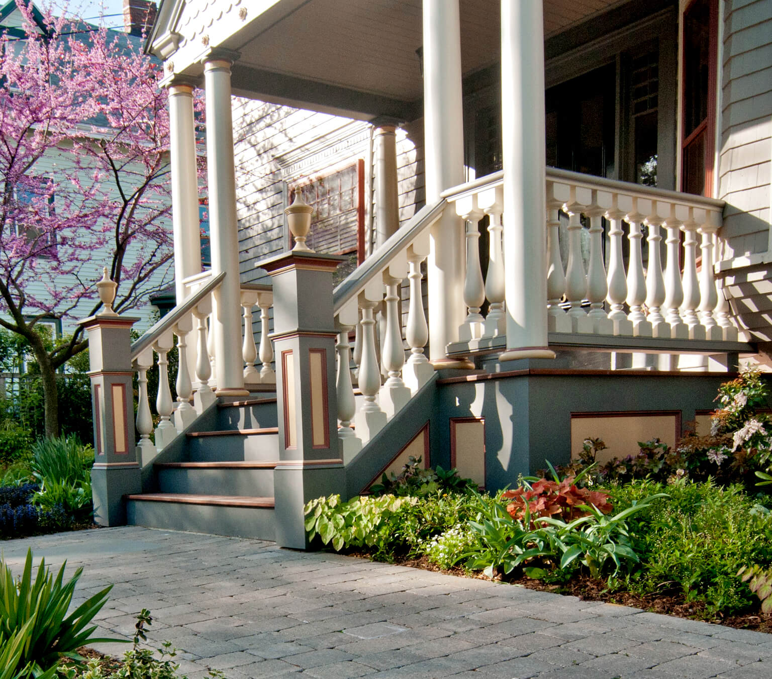 Historic Home Entry Porch Restored