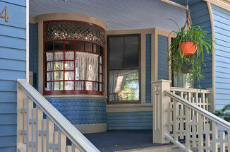 historic home freshly painted