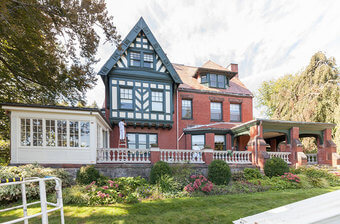 historic new england home exterior