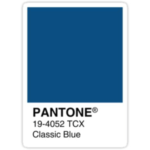 pantone classic blue color of the year 19-4052