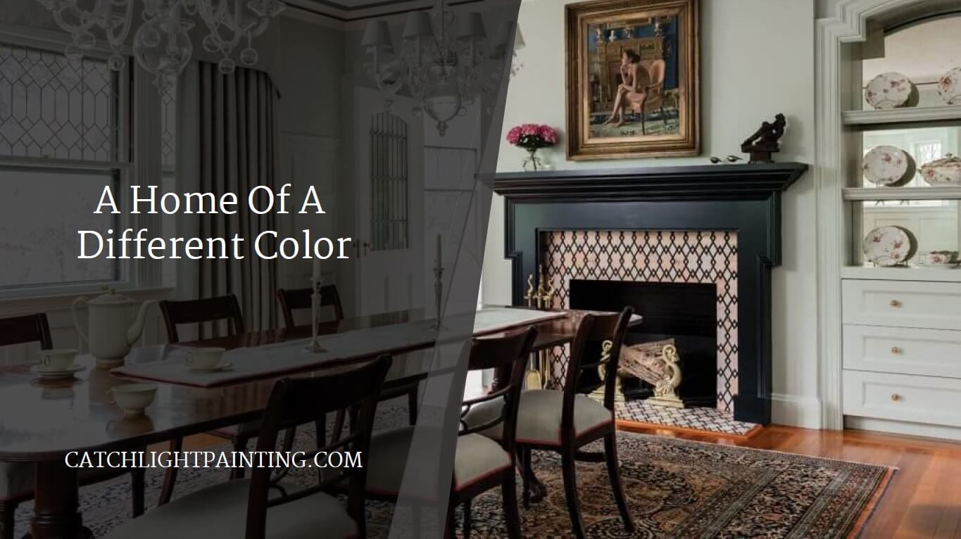 1. historic home with black lacquer