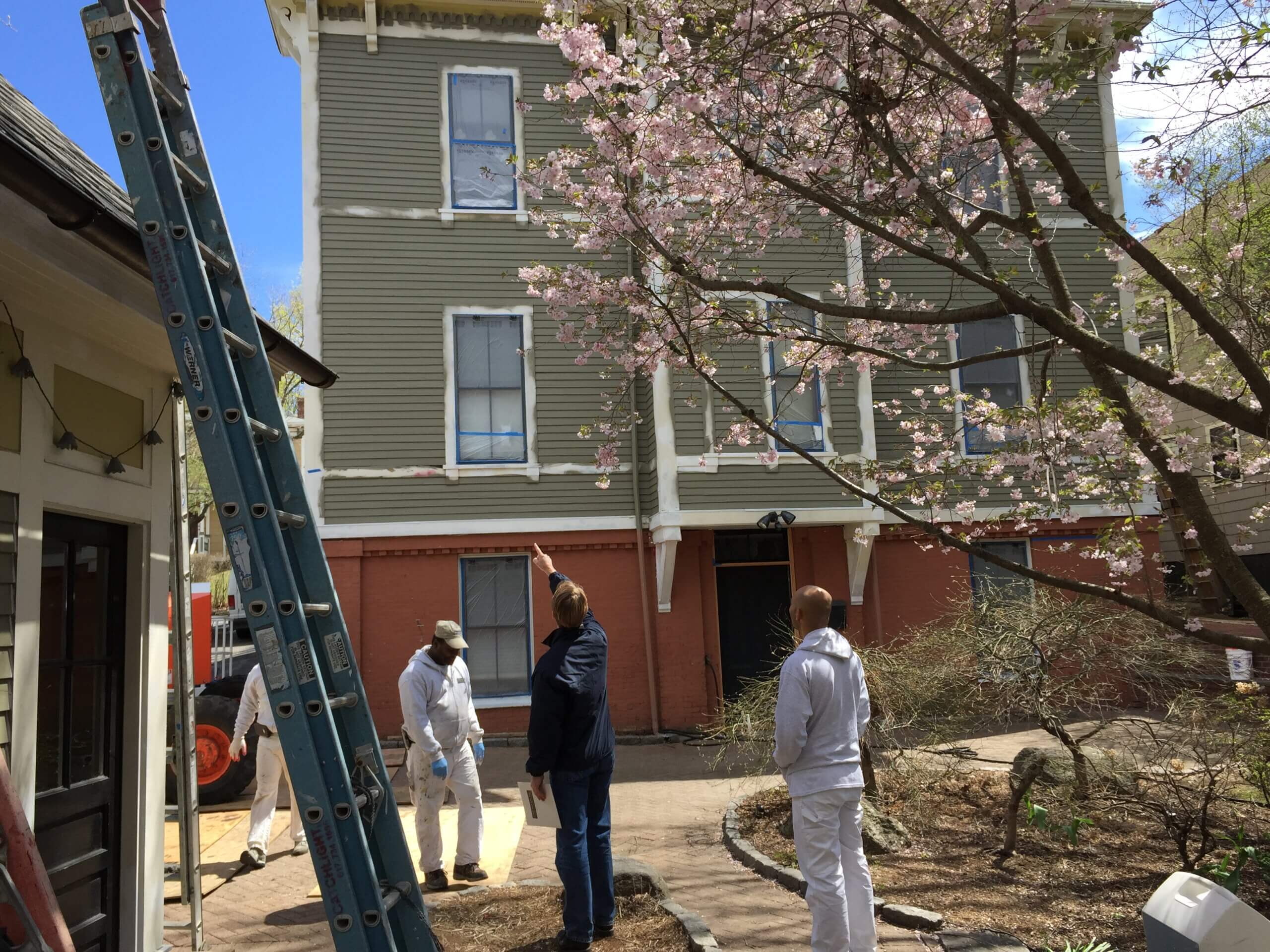exterior painting greater boston