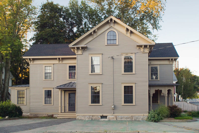 interior view of a two story house near Wellesley