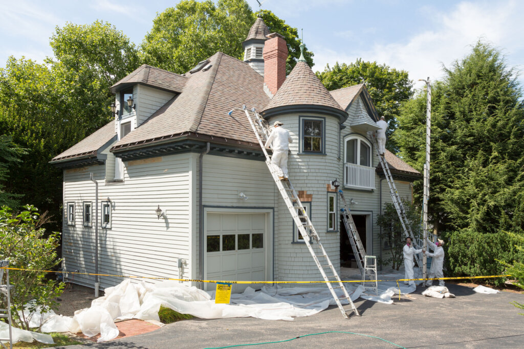power washing historic homes